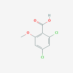 molecular formula C8H6Cl2O3 B3059103 2,4-Dichloro-6-methoxybenzoic acid CAS No. 94294-09-4