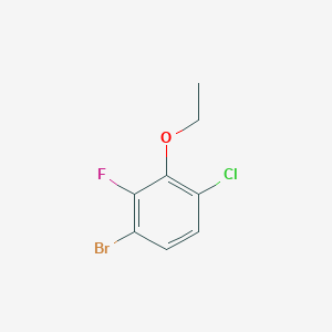 molecular formula C8H7BrClFO B3059110 1-溴-4-氯-3-乙氧基-2-氟苯 CAS No. 943830-16-8