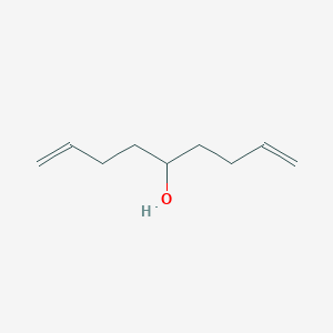 molecular formula C9H16O B3059115 1,8-壬二烯-5-醇 CAS No. 94427-72-2