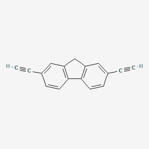 B3059118 9H-Fluorene, 2,7-diethynyl- CAS No. 94463-11-3