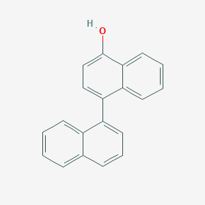 molecular formula C20H14O B3059151 [1,1'-Binaphthalen]-4-ol CAS No. 94688-51-4