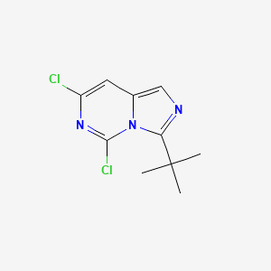 3-(tert-Butyl)-5,7-dichloroimidazo[1,5-c]pyrimidine