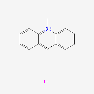 molecular formula C14H12IN B3059159 N-Methylacridinium iodide CAS No. 948-43-6