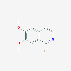molecular formula C11H10BrNO2 B3059167 1-Bromo-6,7-dimethoxyisoquinoline CAS No. 949139-74-6