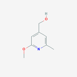 (2-Methoxy-6-methylpyridin-4-yl)methanol