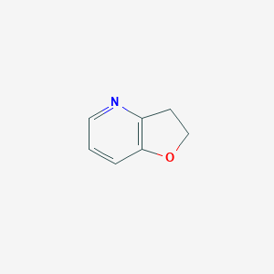 molecular formula C7H7NO B3059227 2,3-Dihydrofuro[3,2-b]pyridine CAS No. 95837-09-5