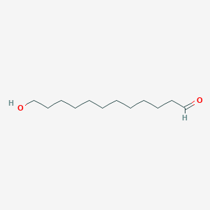 molecular formula C12H24O2 B3059229 Dodecanal, 12-hydroxy- CAS No. 95855-71-3