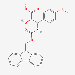 (2S,3S)-3-((((9H-Fluoren-9-yl)methoxy)carbonyl)amino)-2-hydroxy-3-(4-methoxyphenyl)propanoic acid