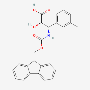 (2S,3S)-3-((((9H-Fluoren-9-yl)methoxy)carbonyl)amino)-2-hydroxy-3-(m-tolyl)propanoic acid