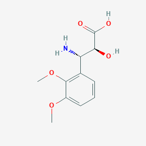 (2S,3S)-3-amino-3-(2,3-dimethoxyphenyl)-2-hydroxypropanoic acid