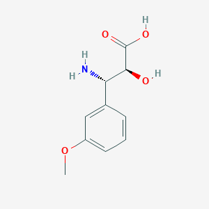 (2S,3S)-3-amino-2-hydroxy-3-(3-methoxyphenyl)propanoic acid