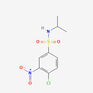 Benzenesulfonamide, 4-chloro-N-(1-methylethyl)-3-nitro-