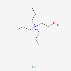 molecular formula C11H26ClNO B3059274 (2-Hydroxyethyl)tripropylammonium chloride CAS No. 96311-53-4