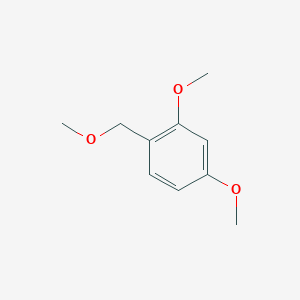 molecular formula C10H14O3 B3059284 2,4-Dimethoxy-1-(methoxymethyl)benzene CAS No. 96519-15-2