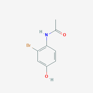 molecular formula C8H8BrNO2 B3059320 N-(2-Bromo-4-hydroxyphenyl)acetamide CAS No. 97868-28-5