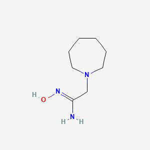 2-(azepan-1-yl)-N'-hydroxyethanimidamide