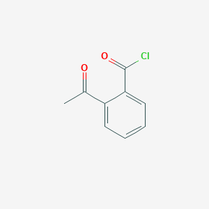 molecular formula C9H7ClO2 B3059355 2-Acetylbenzoyl chloride CAS No. 98588-64-8