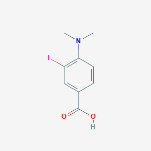 molecular formula C9H10INO2 B3059363 4-(Dimethylamino)-3-iodobenzoic acid CAS No. 98952-63-7
