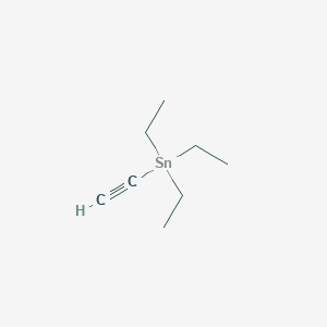 molecular formula C8H16Sn B3059378 Triethyl(ethynyl)stannane CAS No. 994-39-8
