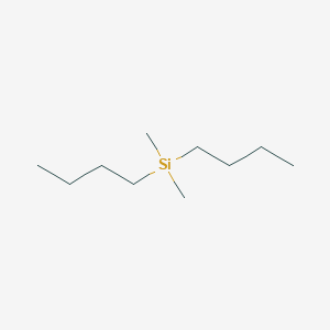 molecular formula C10H24Si B3059394 二丁基二甲基硅烷 CAS No. 996-06-5