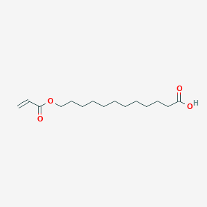 molecular formula C15H26O4 B3059401 12-(Acryloyloxy)Dodecanoic Acid CAS No. 99743-69-8