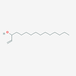 molecular formula C15H30O B3059407 1-Pentadecen-3-ol CAS No. 99814-65-0