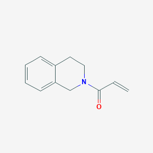 molecular formula C12H13NO B3059425 1-(3,4-Dihydroisoquinolin-2(1H)-yl)prop-2-en-1-one CAS No. 104902-93-4