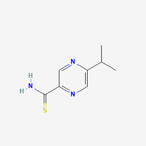 5-Propan-2-ylpyrazine-2-carbothioamide