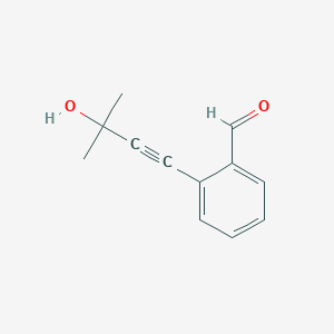 Benzaldehyde, 2-(3-hydroxy-3-methyl-1-butynyl)-