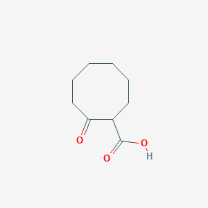 molecular formula C9H14O3 B3059454 2-Oxocyclooctane-1-carboxylic acid CAS No. 166337-88-8