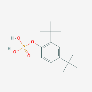molecular formula C14H23O4P B3059458 Mono(2,4-di-tert-butylphenyl)phosphate CAS No. 18351-37-6