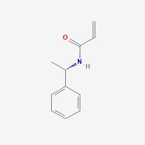 molecular formula C11H13NO B3059462 N-((S)-1-phenylethyl)acrylamide CAS No. 19035-71-3