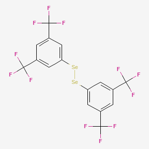 B3059489 Diselenide, bis[3,5-bis(trifluoromethyl)phenyl] CAS No. 335383-23-8