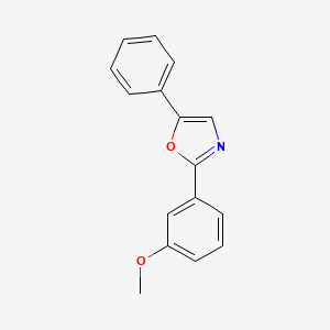 2-(3-Methoxyphenyl)-5-phenyloxazole