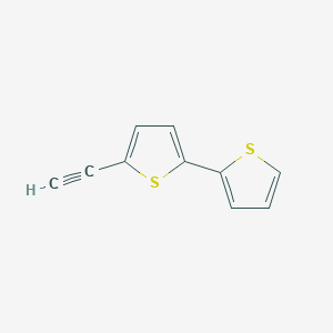 molecular formula C10H6S2 B3059511 5-Ethynyl-2,2'-bithiophene CAS No. 4743-21-9