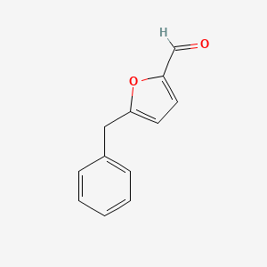 molecular formula C12H10O2 B3059531 5-苄基-2-糠醛 CAS No. 52341-98-7