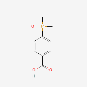 molecular formula C9H11O3P B3059537 4-(Dimethylphosphoryl)benzoic acid CAS No. 53888-91-8