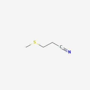 molecular formula C4H7NS B3059541 3-(Methylthio)propanenitrile CAS No. 54974-63-9