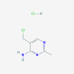 5-(Chloromethyl)-2-methylpyrimidin-4-amine hydrochloride