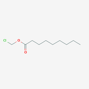 molecular formula C10H19ClO2 B3059574 Chloromethyl nonanoate CAS No. 77877-95-3