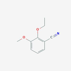 molecular formula C10H11NO2 B3059577 2-乙氧基-3-甲氧基苯甲腈 CAS No. 80365-00-0