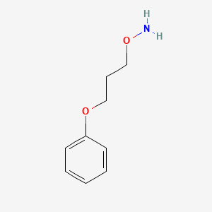 molecular formula C9H13NO2 B3059583 O-(3-苯氧基丙基)羟胺 CAS No. 82703-22-8