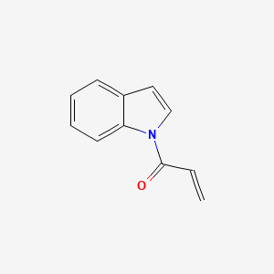 molecular formula C11H9NO B3059599 1-(1H-Indol-1-yl)prop-2-en-1-one CAS No. 88150-26-9