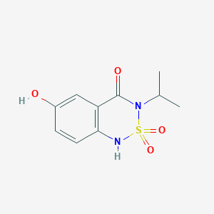 molecular formula C10H12N2O4S B030596 6-羟基苯并噻唑酮 CAS No. 60374-42-7