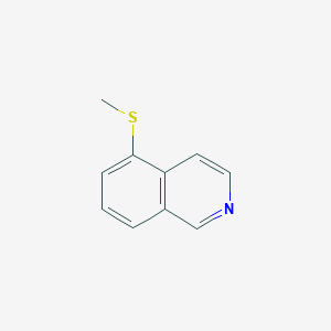 Isoquinoline, 5-(methylthio)-