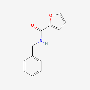 molecular formula C12H11NO2 B3059627 N-benzylfuran-2-carboxamide CAS No. 10354-48-0