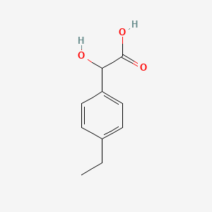 molecular formula C10H12O3 B3059630 (4-Ethylphenyl)(hydroxy)acetic acid CAS No. 10408-52-3