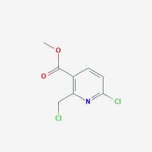 Methyl 6-chloro-2-(chloromethyl)nicotinate