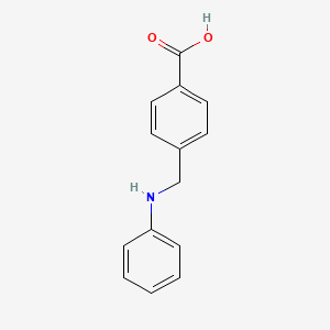 Benzoic acid, 4-[(phenylamino)methyl]-