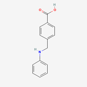 4-[(phenylamino)methyl]benzoic acid